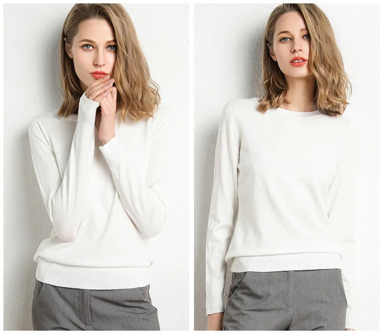 OHMIQUE | Pull confort en laine essentiel