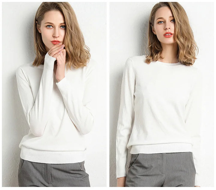 OHMIQUE | Pull confort en laine essentiel