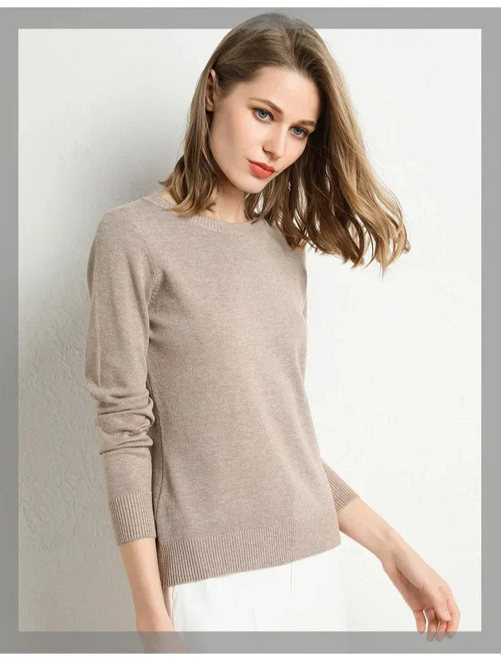 OHMIQUE | Pull confort en laine essentiel