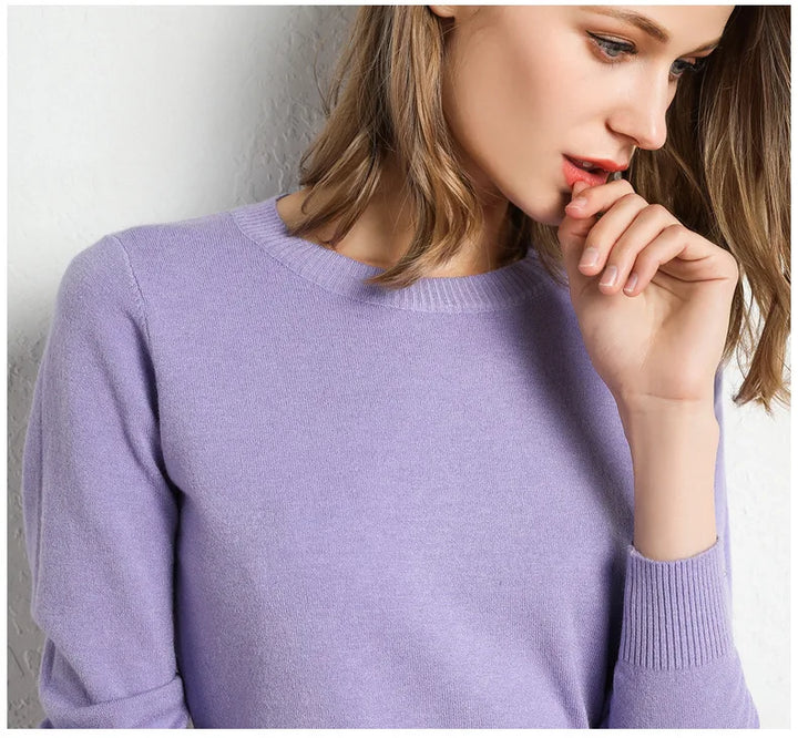 OHMIQUE | Pull confort en laine essentiel